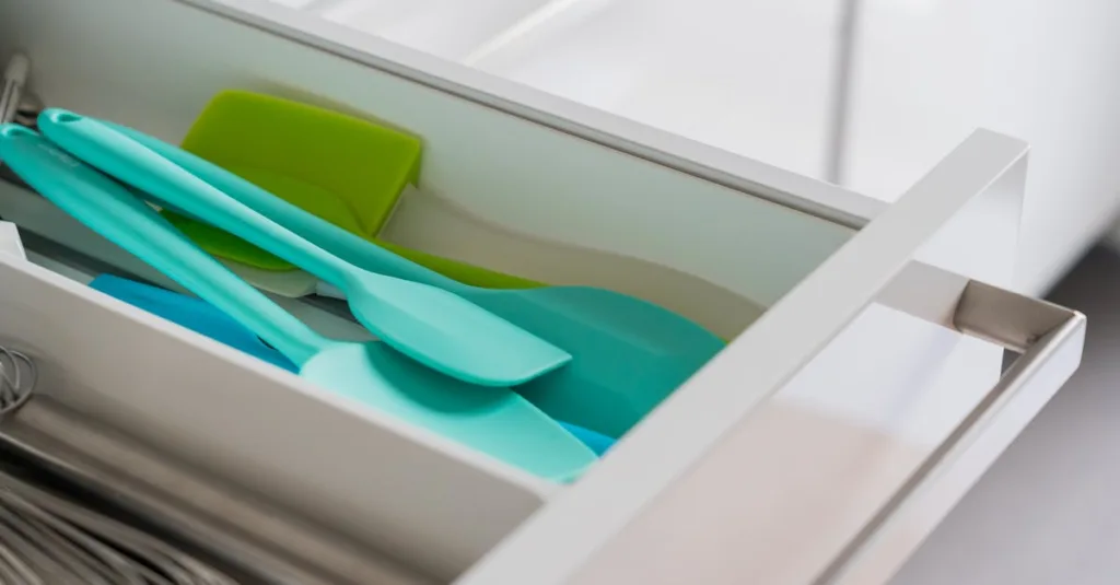optimisez le rangement de votre tiroir étroit pour épices avec des solutions pratiques et astucieuses, afin de garder vos condiments organisés et facilement accessibles.